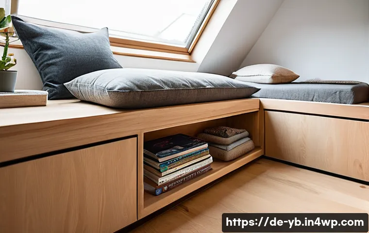 마이크로 하우스의 손쉬운 청소 팁 - Clever Storage and Multifunctional Design in a Tiny House**
A cozy, minimalist tiny house interior, ...